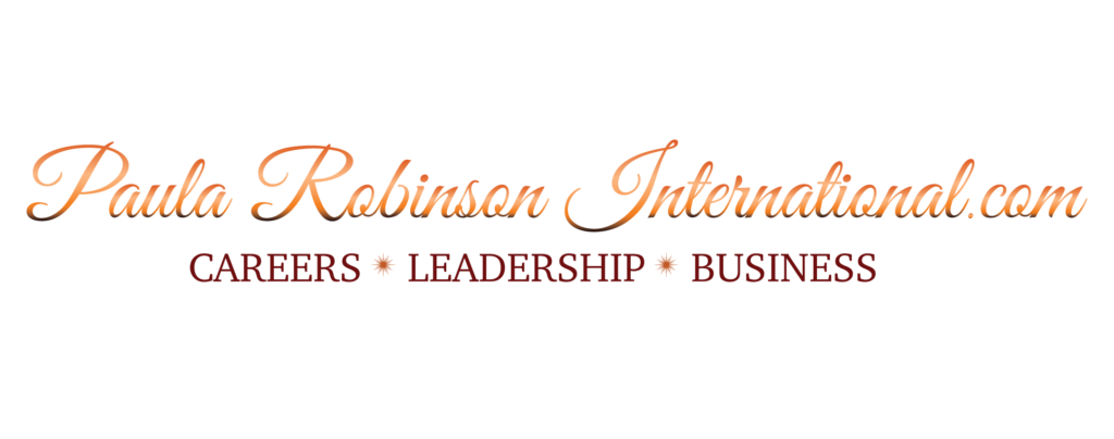 A black background with the words robinson international written in red.